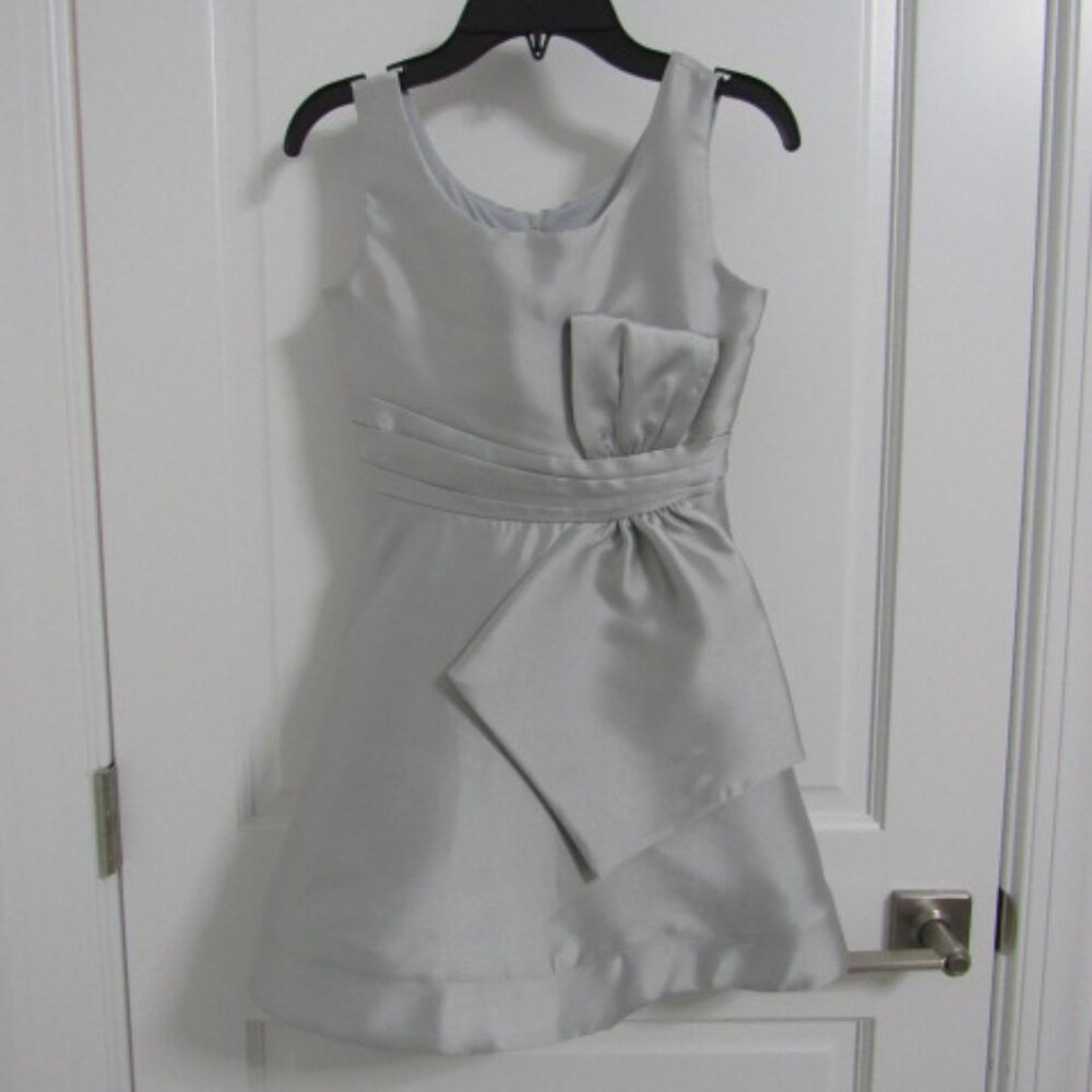 Amy Byer Dress Silver 7 NWOT